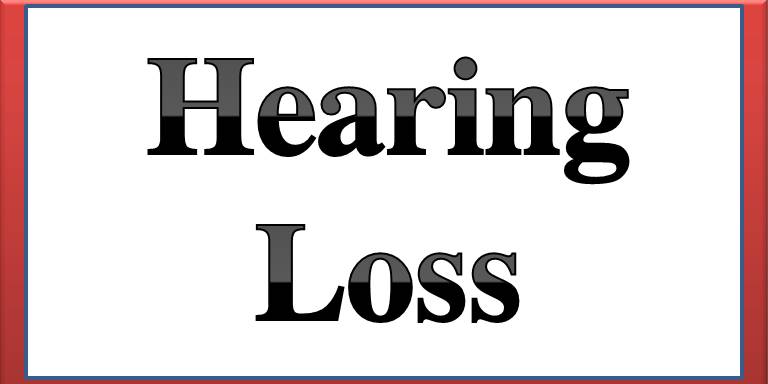 Hearing loss button