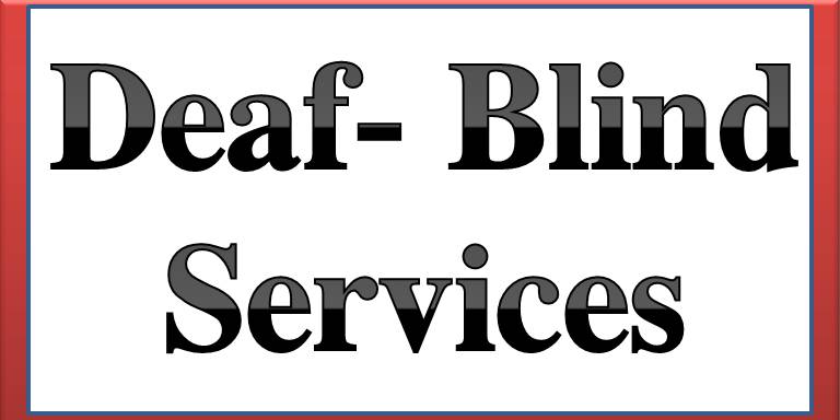 Deaf- Blind Services button