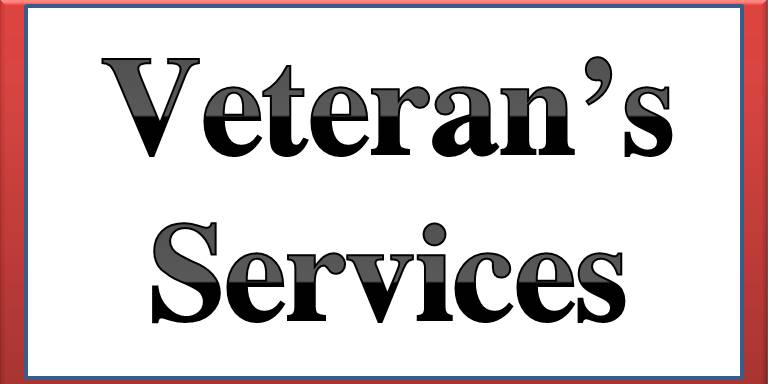Veterans services button