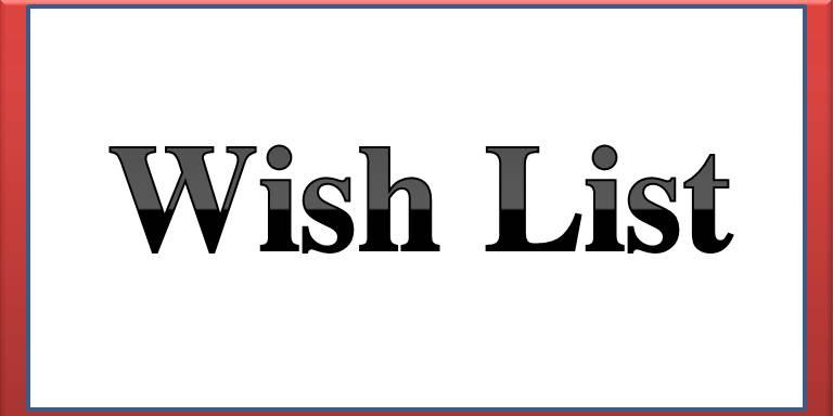 wish list
