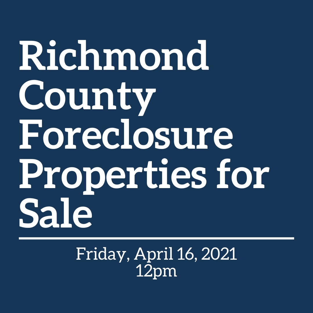 Richmond County Properties for Sale